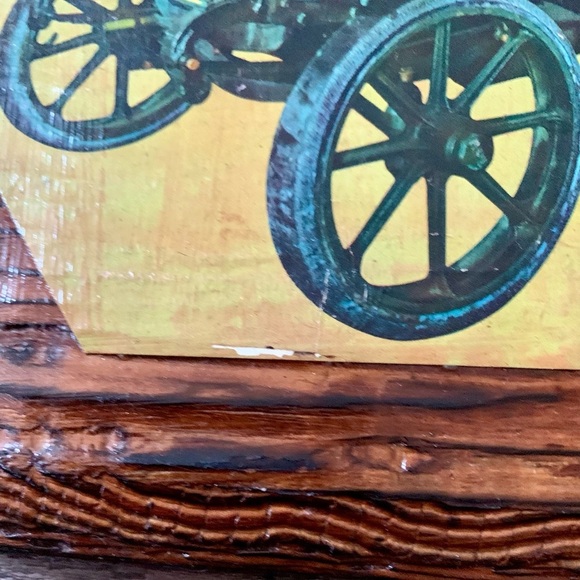 Vintage Wooden picture of Berna 1921 - Picture 9 of 10